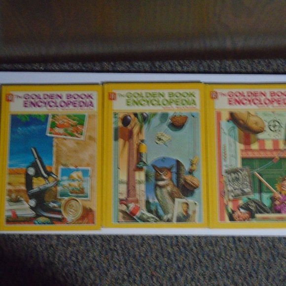 VINTAGE Golden Book Encyclopedia 1970 Complete Set 16 Vol - Picture 11 of 16